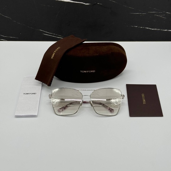 NEW TOM FORD TF738 16C WOMEN SUNGLASSES TOM FORD SYE FT0738/S - Picture 11 of 11